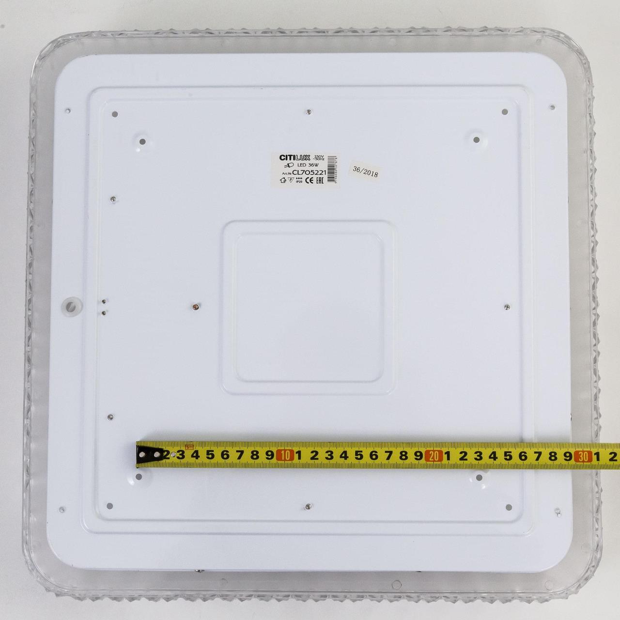 Потолочный светодиодный светильник Citilux Кристалино CL705221