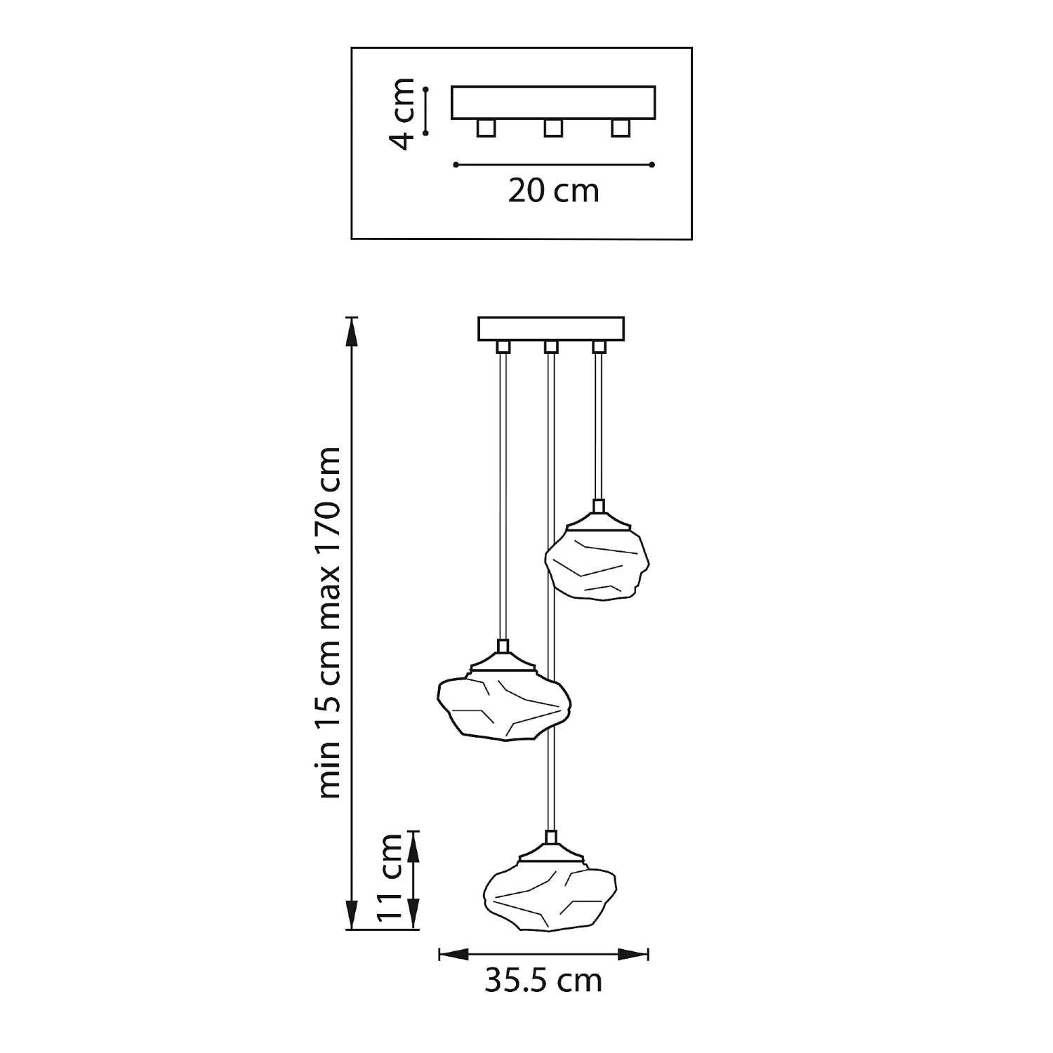 Светильник подвесной Lightstar Meringe 799133