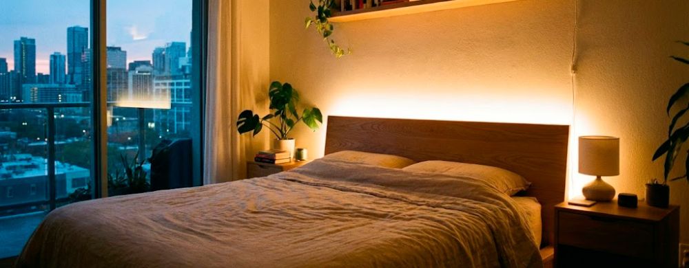 Как использовать светодиодную ленту в спальне