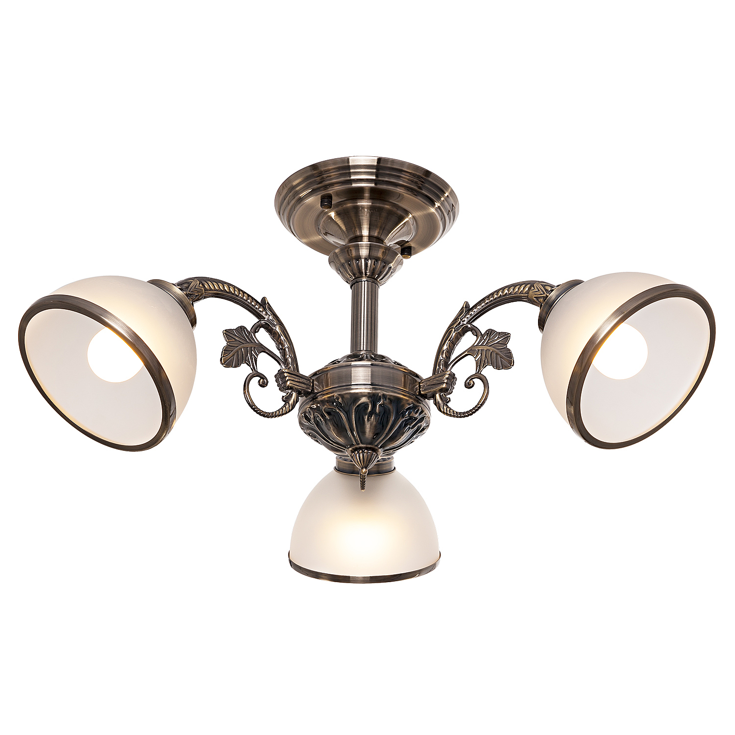 Потолочная люстра ЭкономСвет 13060 13060/3AB WT