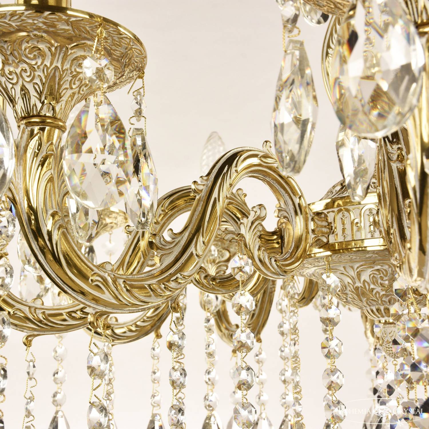 Подвесная хрустальная люстра 7101 Bohemia 71401/10/210 A GW FA10S