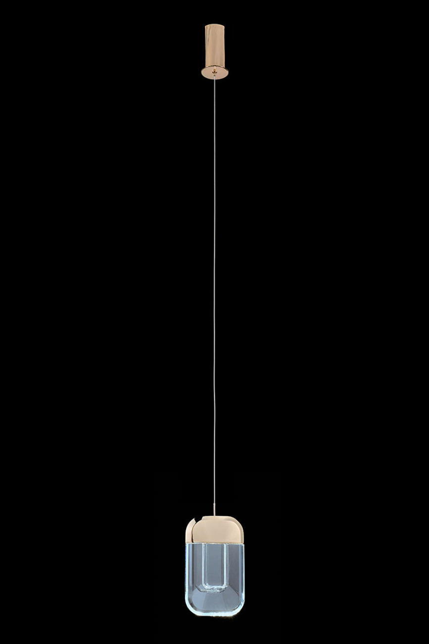 Светильник подвесной LEON Natali LE7771/1L Gold