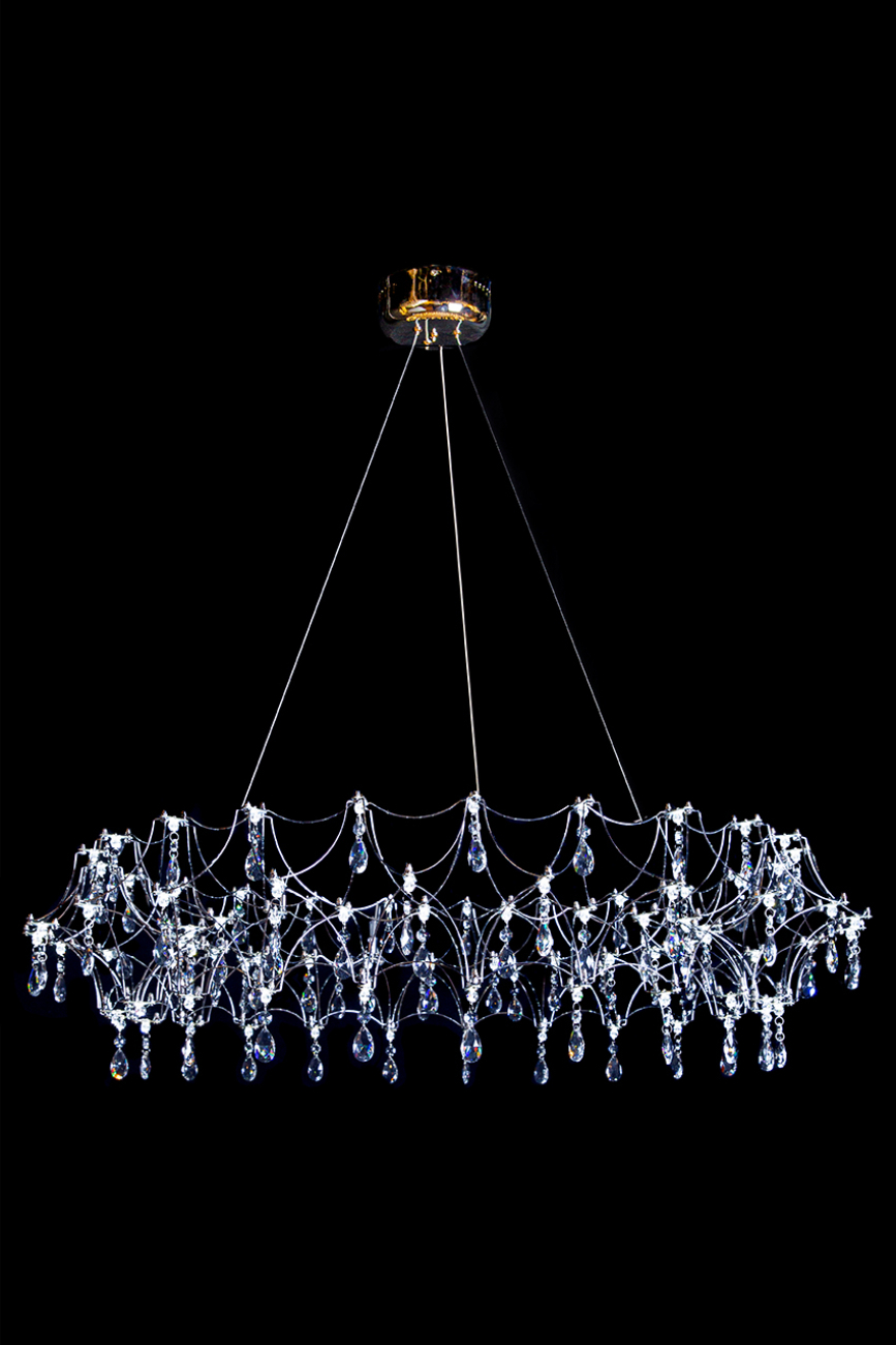 Подвесная люстра LEON Thea LE3035/1000 CH/TR