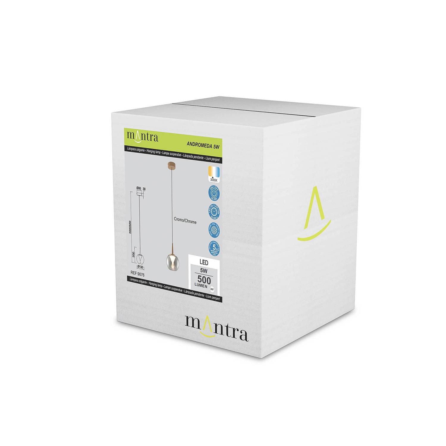 Светильник подвесной Mantra Andromeda 9076