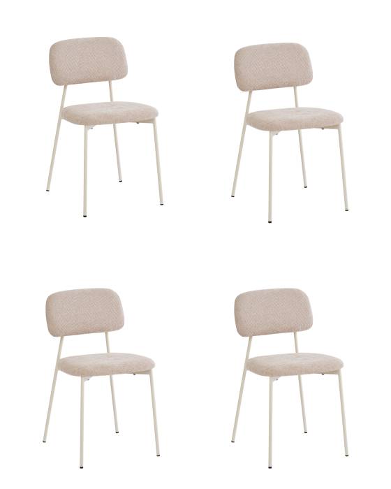 Комплект стульев Stool Group 3277-ST-4 CD2302-3 beig beig.l X4