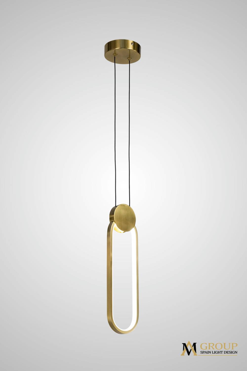 Светильник подвесной AM Group AM466 POLISHED GOLD