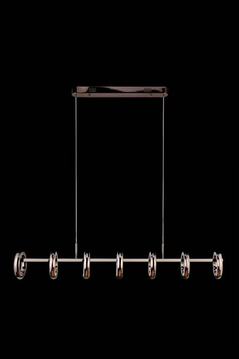 Светильник подвесной LEON Ani LE7710/7L Black Chrome