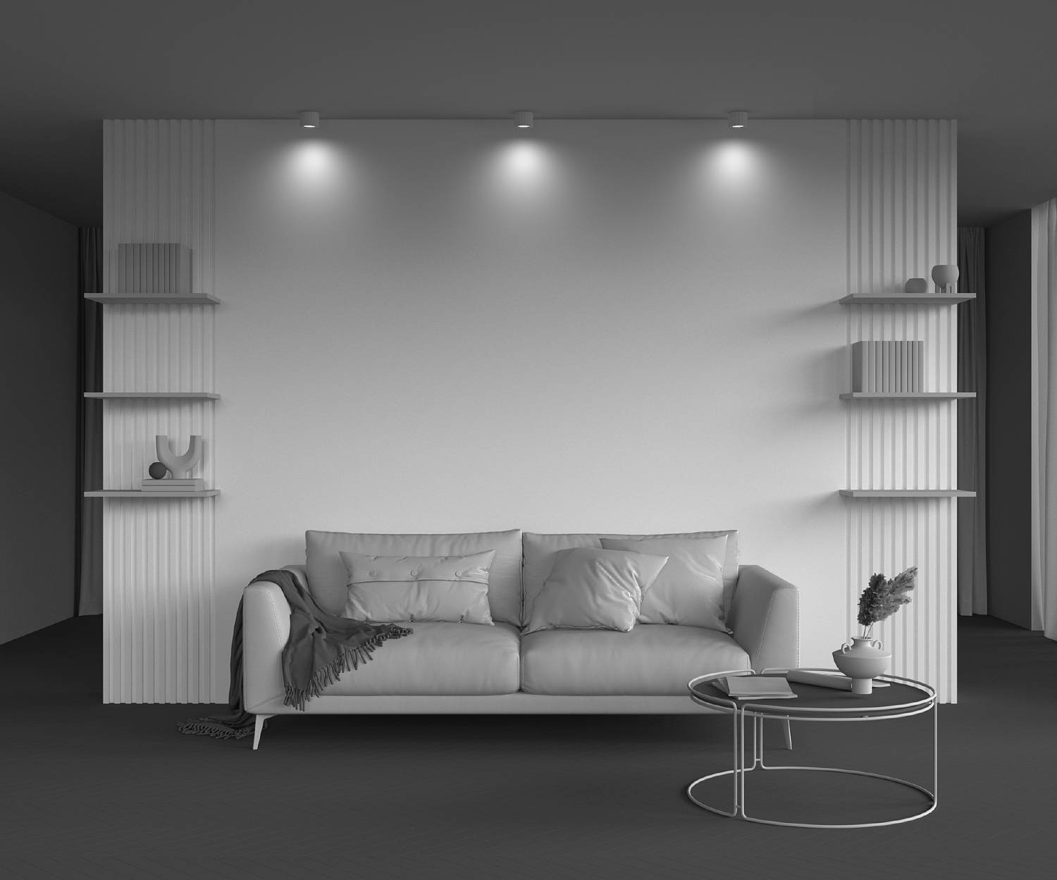 Накладной светильник Maytoni Calipso C106CL-GX53-W