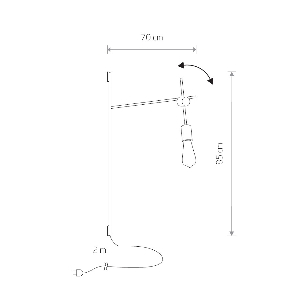 Настенное бра Nowodvorski Axis 9294
