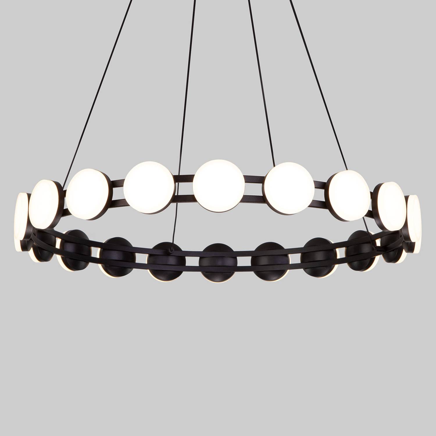 Подвесная люстра Eurosvet Tapioca 90332/20 черный