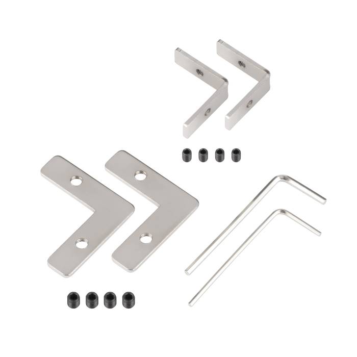 Коннекторы (4 шт. - два внутренних и два внешних) для соединения двух отрезков профилей Arlight Sl-Line 046862