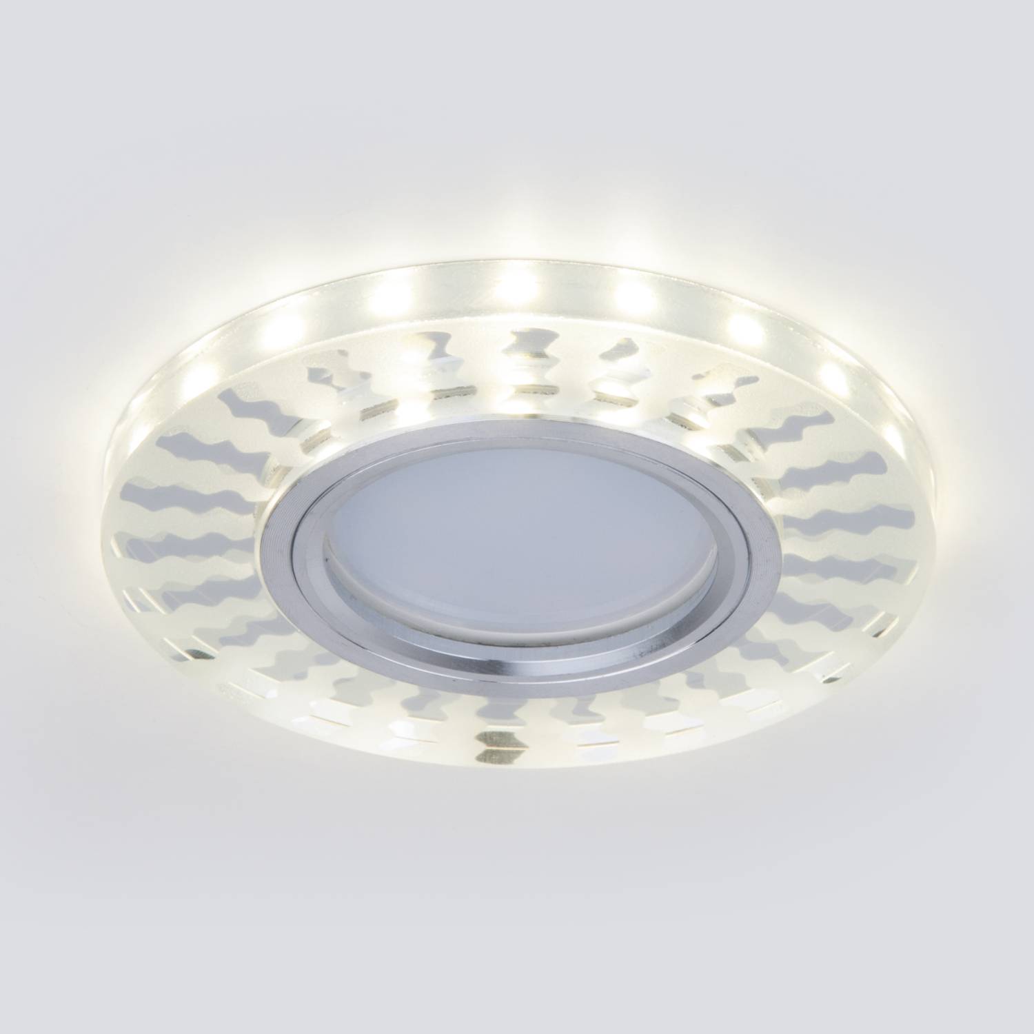 Встраиваемый светильник Elektrostandard 2248 MR16 SL/WH зеркальный/белый