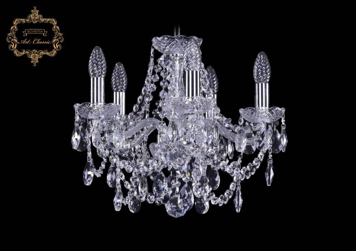 Подвесная хрустальная люстра 11.25 Art Classic 11.25.5.141.Cr.Sp