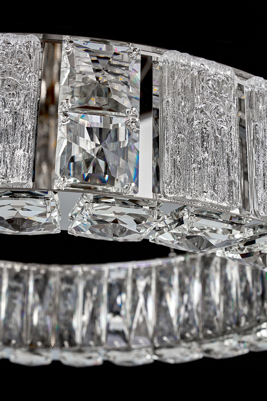 Подвесная люстра LEON Cercle LE7297-D400 CH