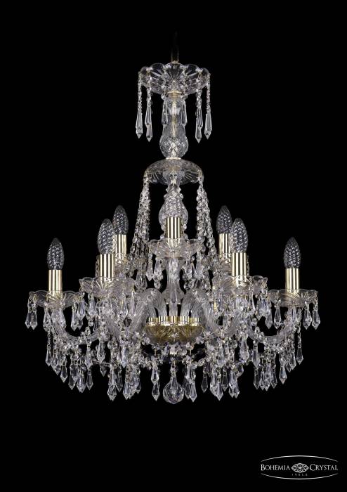 Подвесная хрустальная люстра 1403 Bohemia 1403/6+3/195/XL-65 G