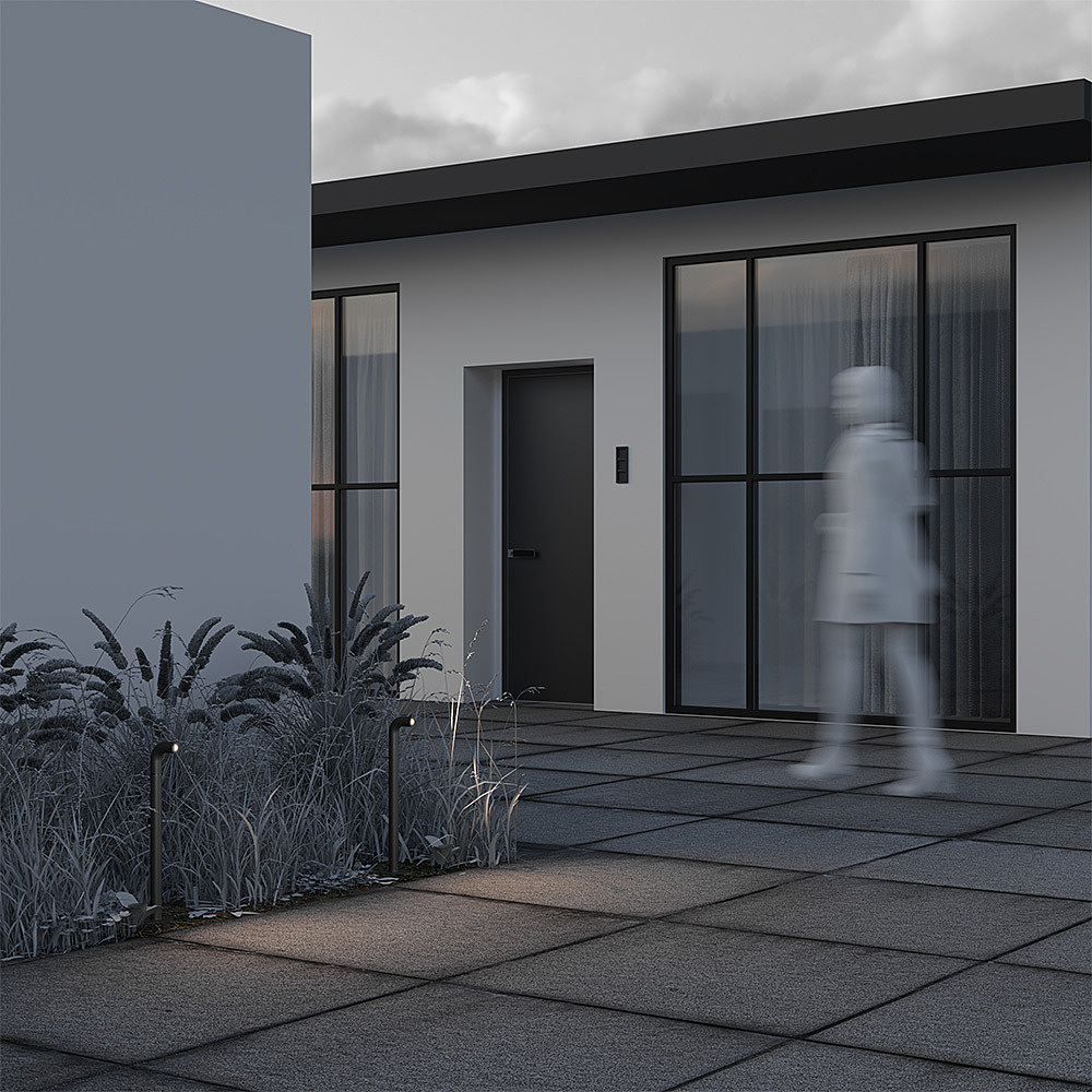 Уличный наземный светильник Maytoni Sleek O477FL-L2GF3K