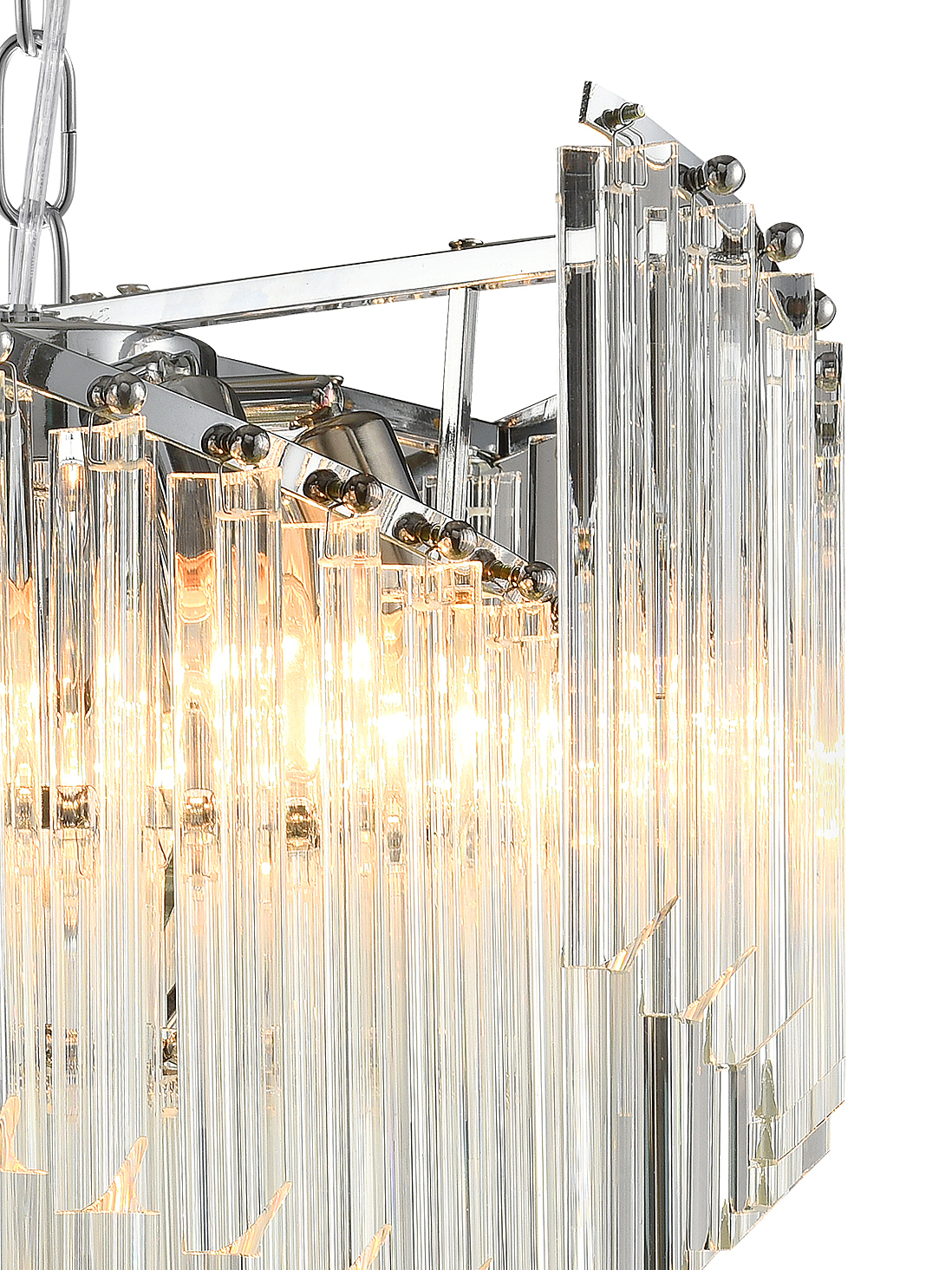 Подвесная люстра Natali Kovaltseva Majestic MAJESTIC 81433/8C CHROME