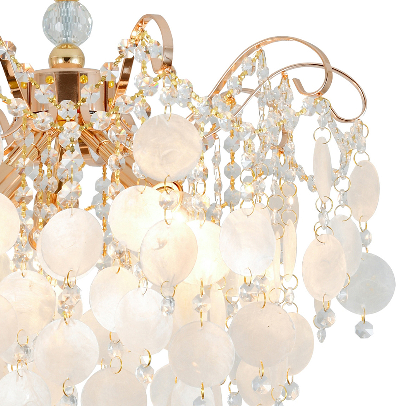 Подвесная люстра Escada Marilume 140013/5P E27*60W Gold ES0000035