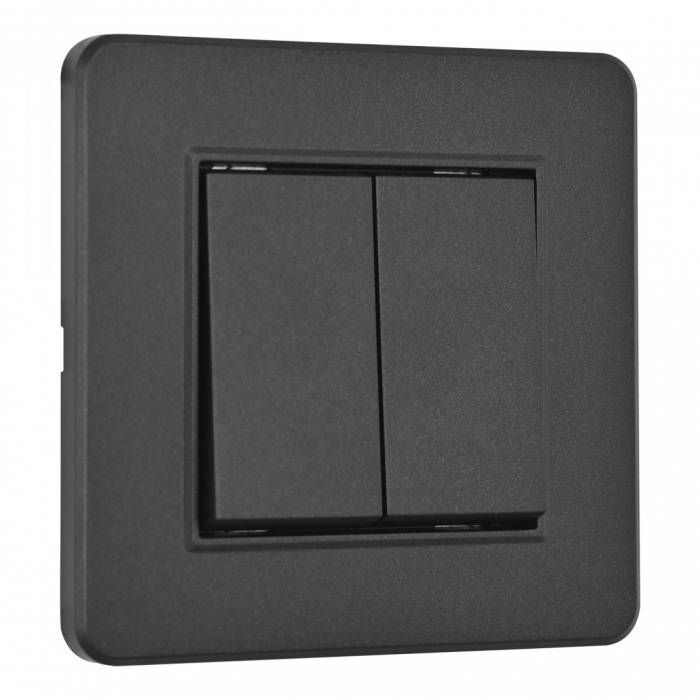 Выключатель Arte Milano Set16-1 SET16-1-30-2 black