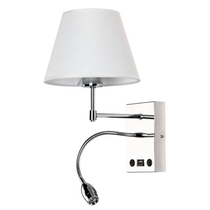 Настенное бра Arte Lamp Elba A2581AP-2CC Настенное бра Arte Lamp Elba A2581AP-2CC