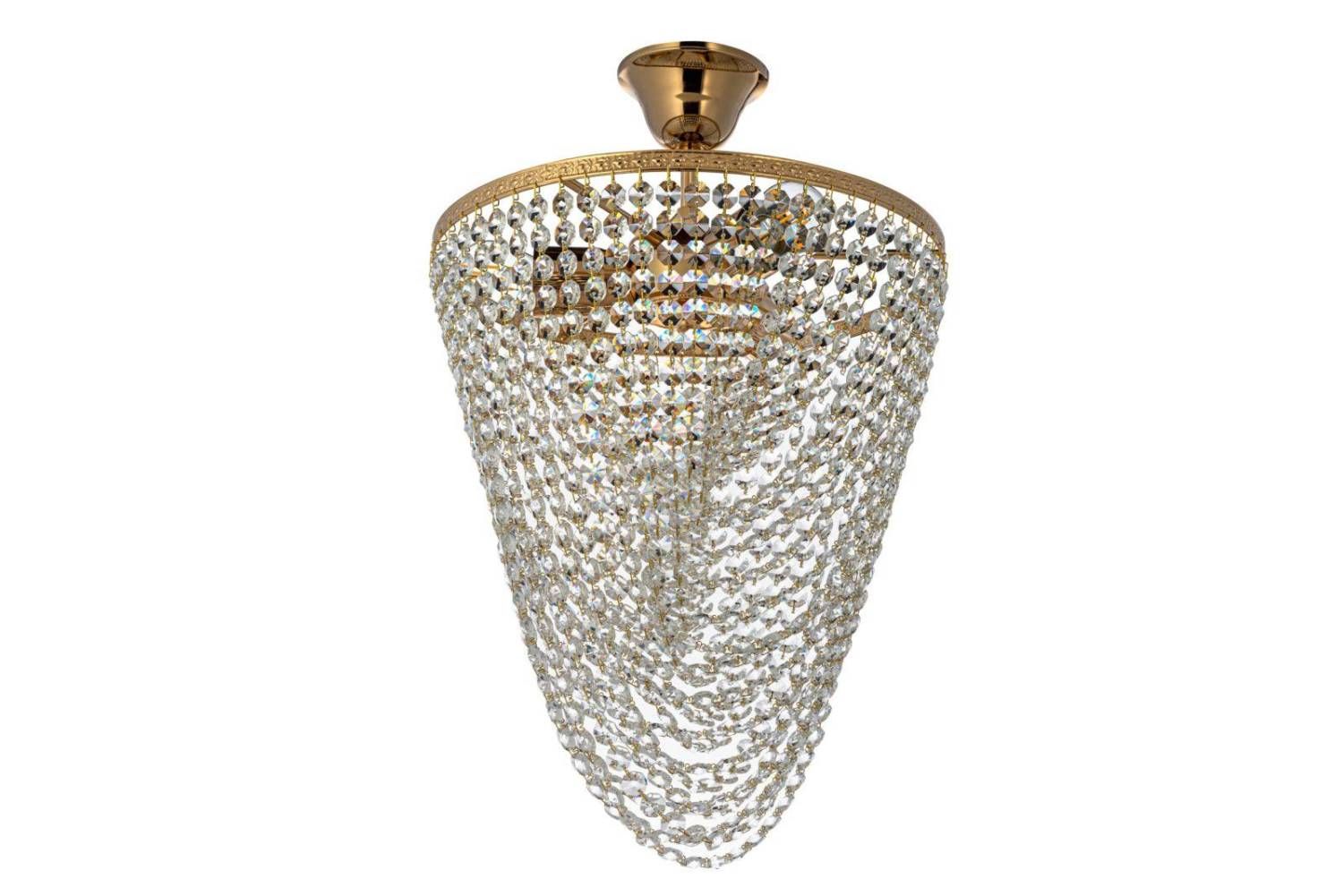 Потолочная хрустальная люстра Arti Lampadari Stella Stella E 1.3.30.504 G