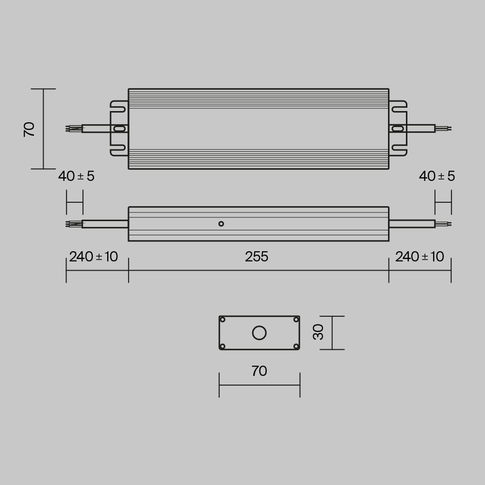 Блок питания Maytoni Power Supply Magnetic PSL008-200W-48V-IP67 Блок питания Maytoni Power Supply Magnetic PSL008-200W-48V-IP67