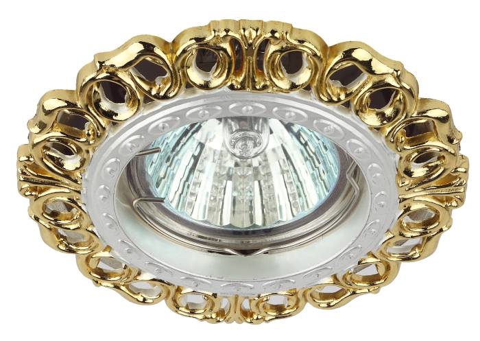 Встраиваемый светильник ЭРА KL53 GD/SL