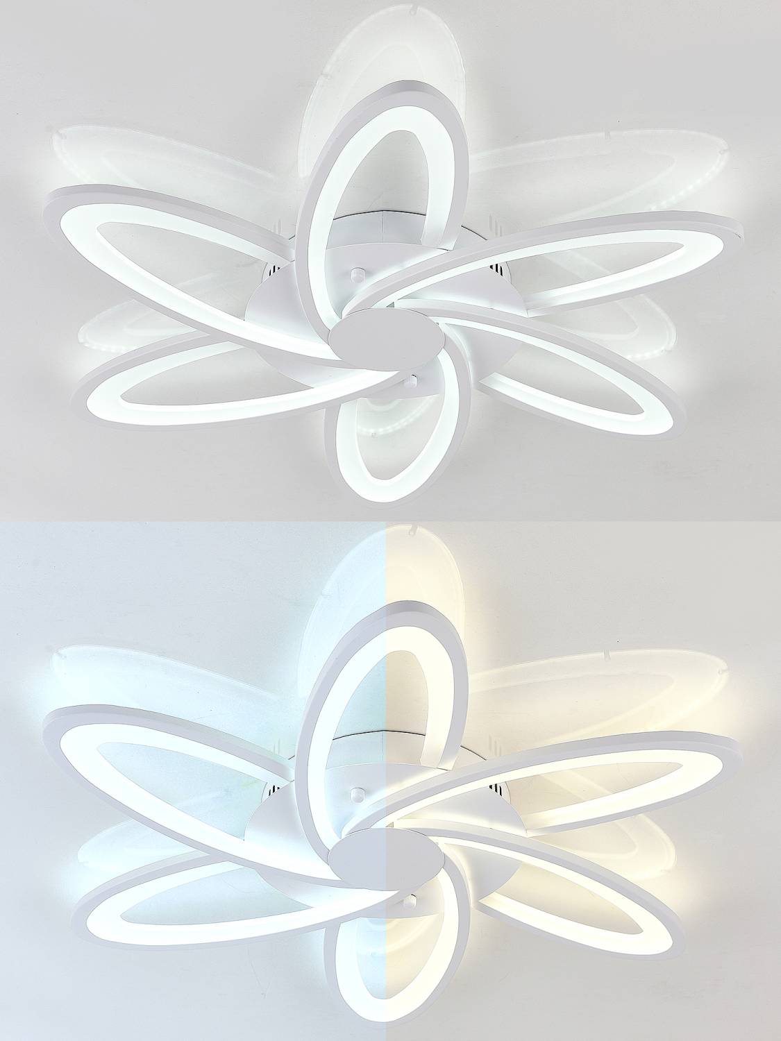 Потолочная люстра с пультом High-Tech Led Lamps Natali Kovaltseva HIGH-TECH LED LAMPS 82008