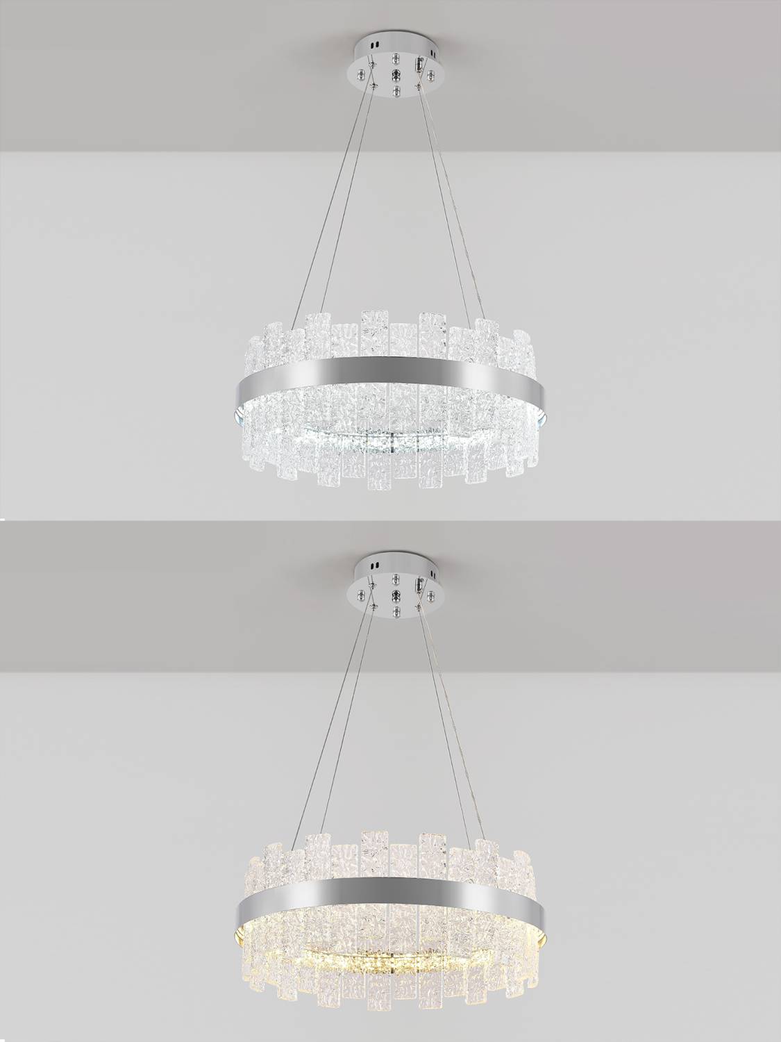 Подвесная люстра Natali Kovaltseva Smart Нимбы LED LAMPS 81267