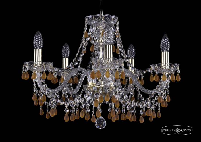 Подвесная хрустальная люстра 1410 Bohemia 1410/5/195 G V1003
