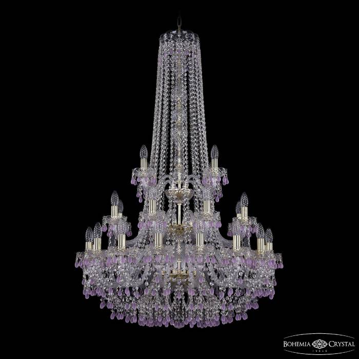 Подвесная люстра Bohemia 1410 1410/16+8+4/300/h-130/3d G V7010