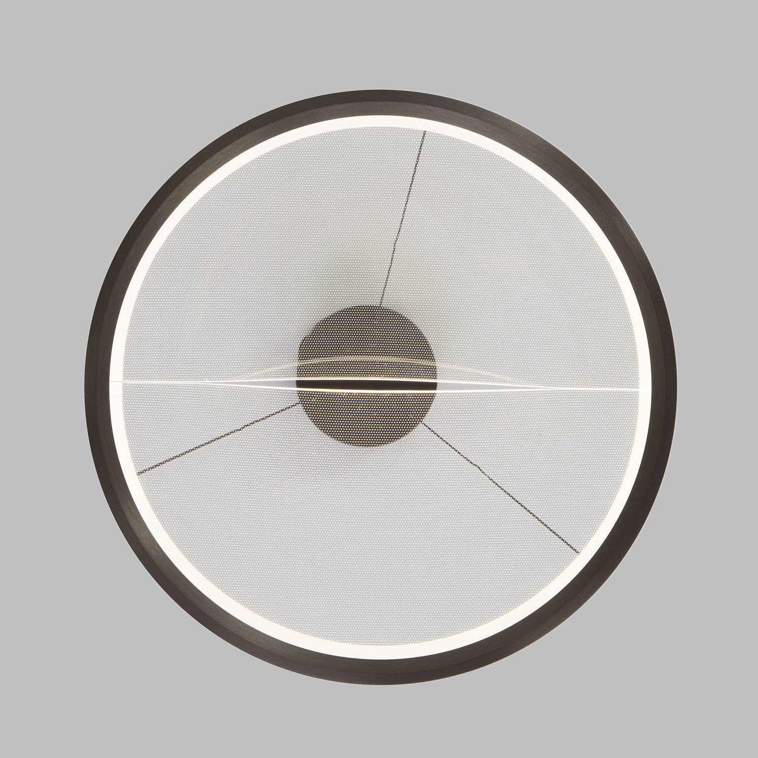 Подвесная люстра Eurosvet Occhio 40026/1 LED серый