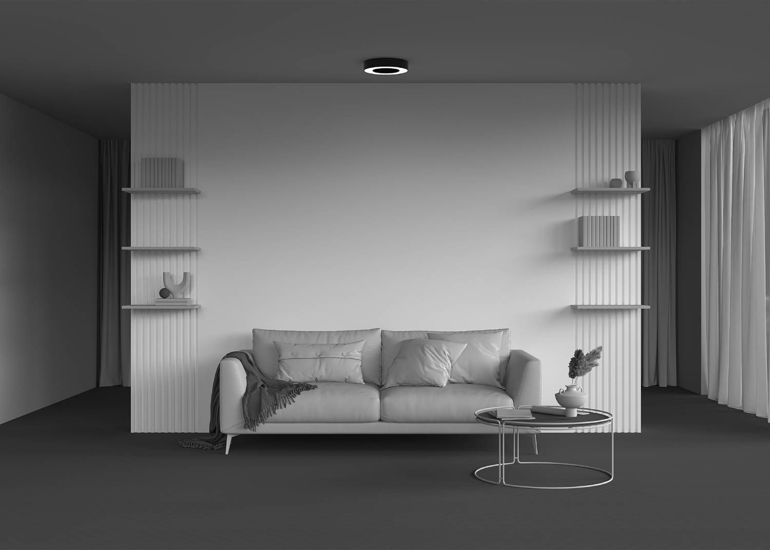 Светильник потолочный Maytoni Lua C093CL-24W3K-B