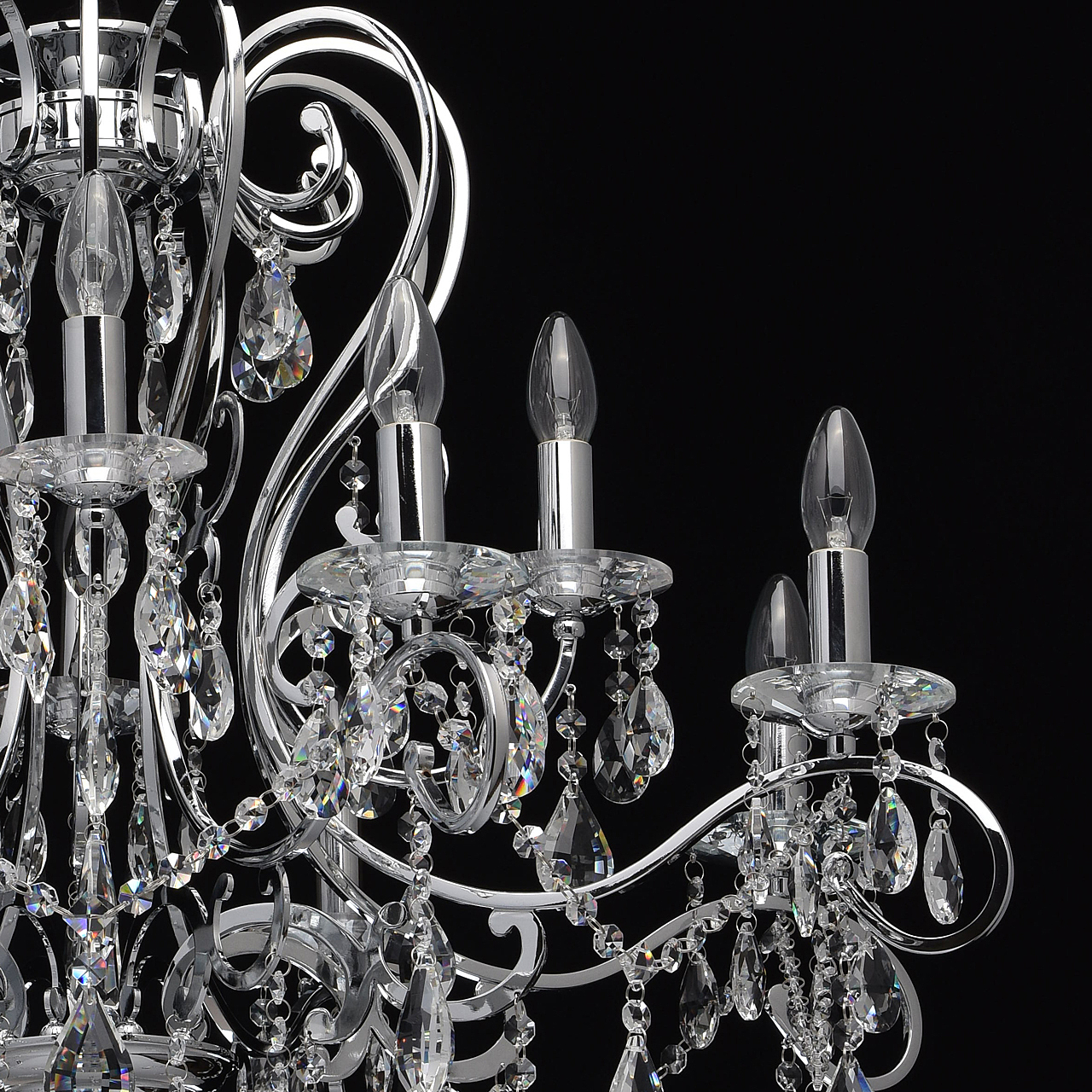 Хрустальная люстра Chiaro Сюзанна 458010712