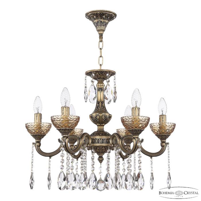 Подвесная люстра Bohemia AL7801 AL78101/6/175 A AGB P Amber/M-1F