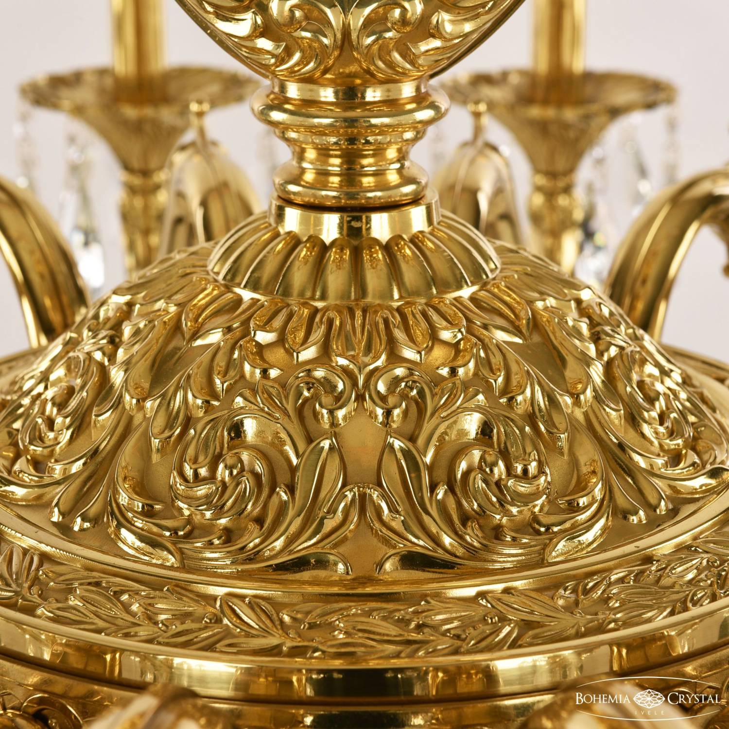 Подвесная хрустальная люстра 7202 Bohemia 72402/16/360 B G FS2B