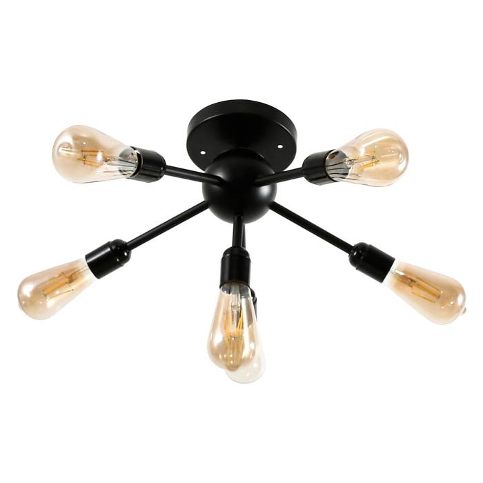 Потолочная люстра ЭкономСвет 80002 80002/6BK