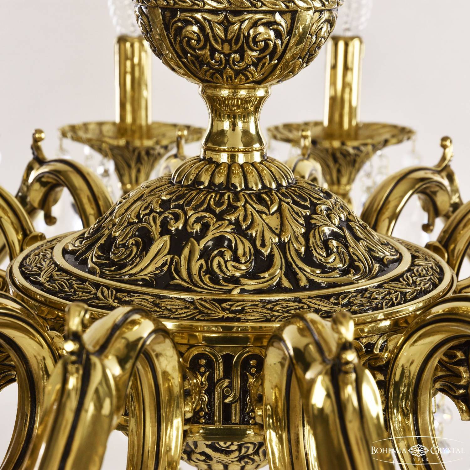 Подвесная хрустальная люстра 7202 Bohemia 72102/16/300 B GB