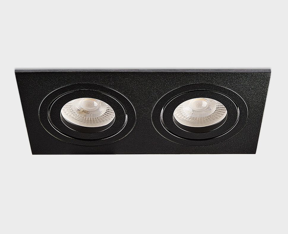 Встраиваемый светильник Italline SAG 03b SAG203-4 black/black
