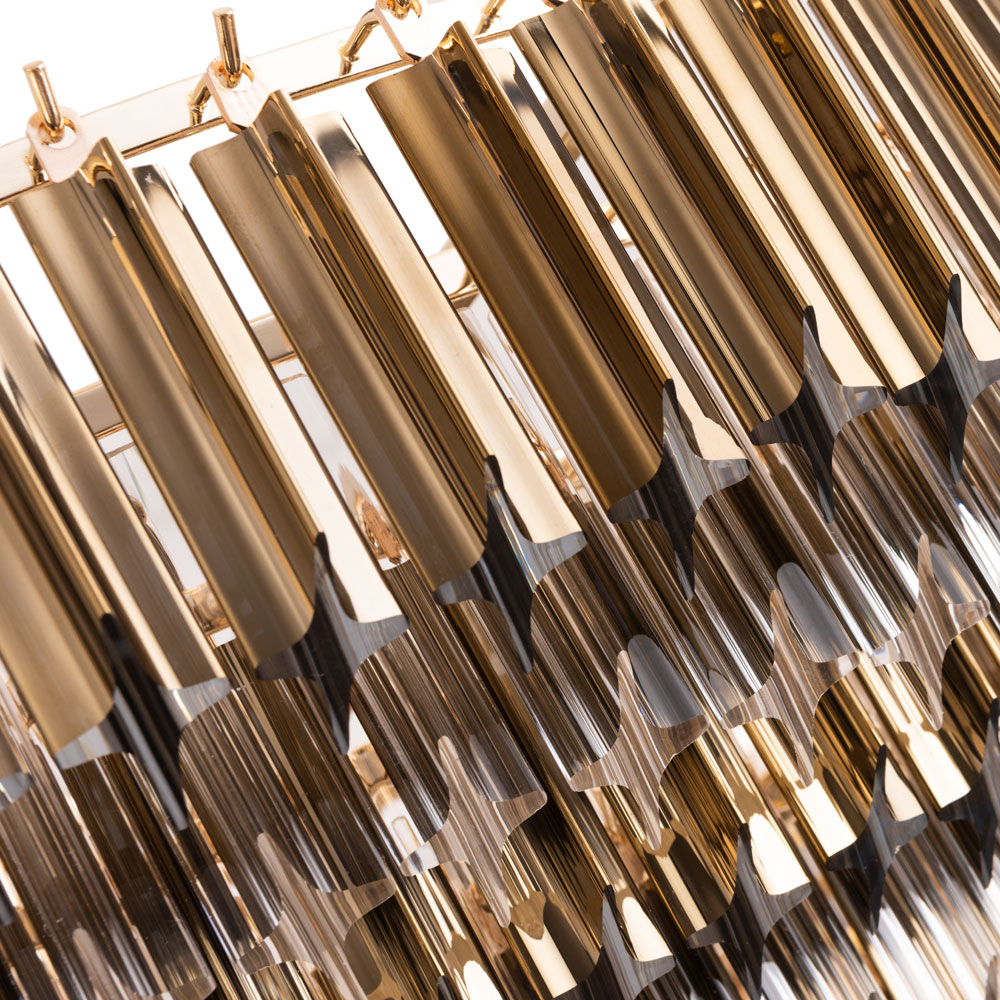 Подвесная хрустальная люстра Frizzante Divinare 1683/01 LM-16