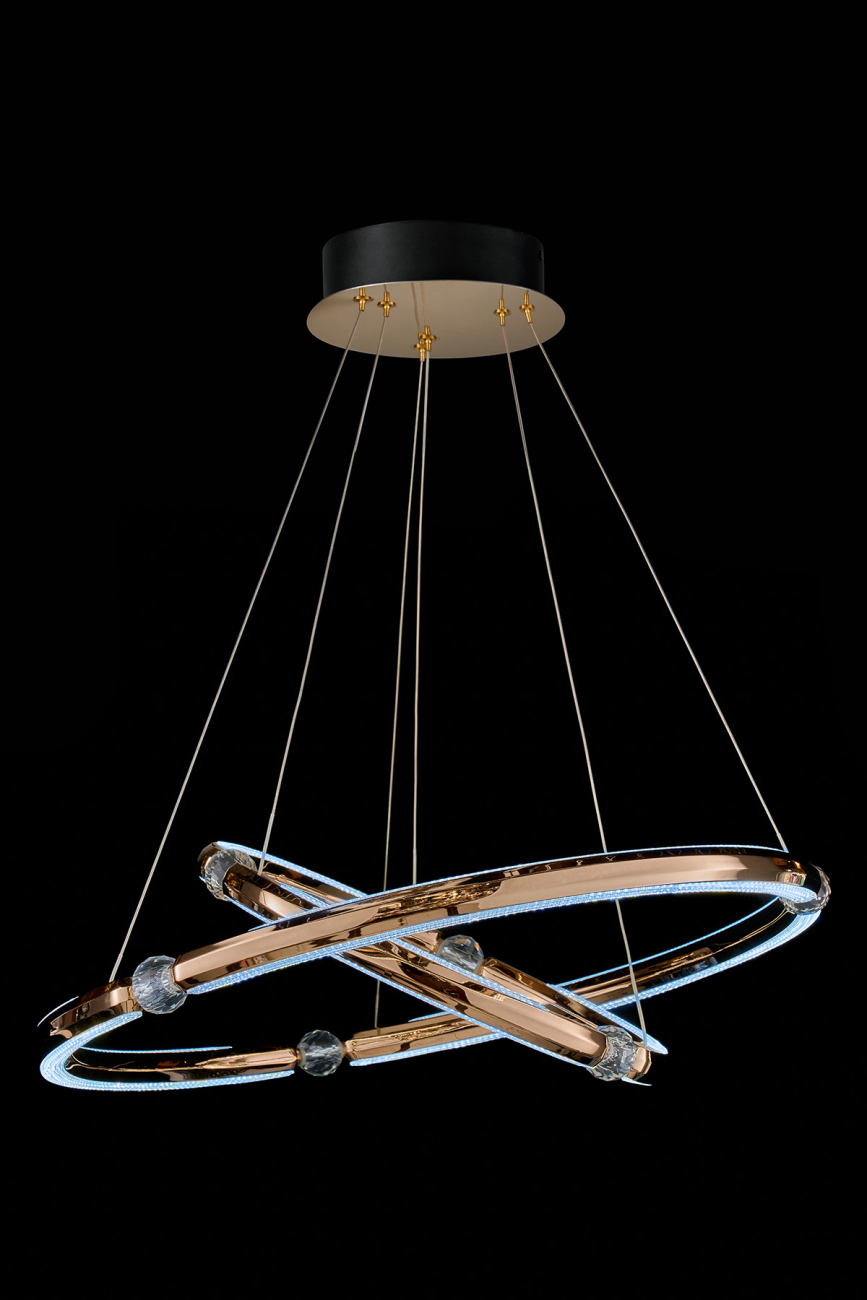 Подвесная люстра LEON Ani LE7710/800-2K Gold