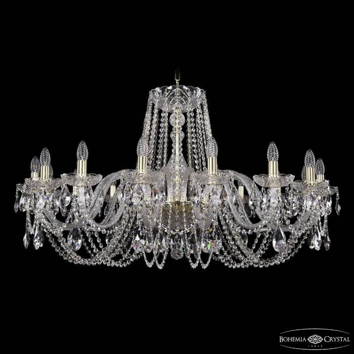Подвесная хрустальная люстра 1402 Bohemia 1402/16/400 G
