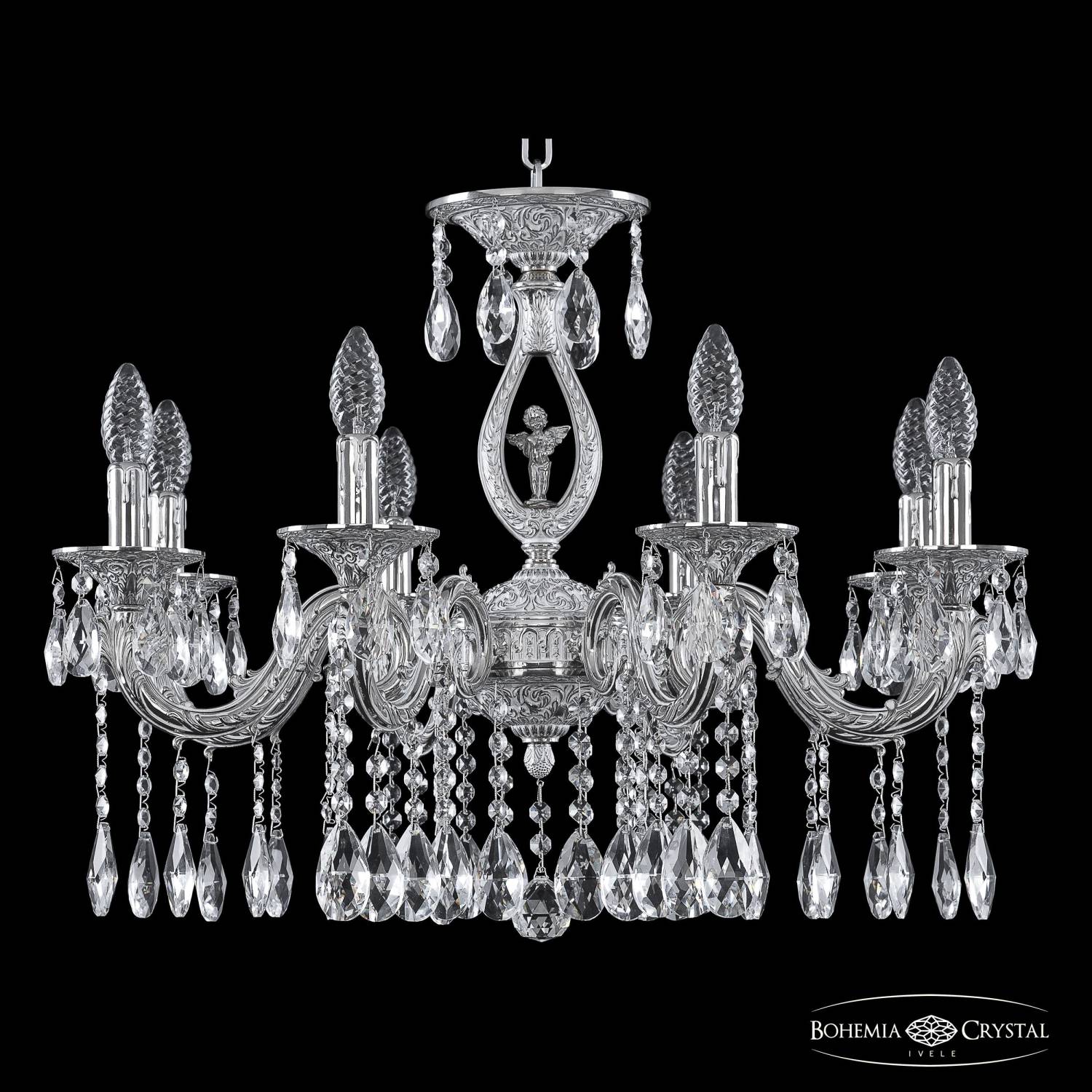 Подвесная хрустальная люстра 7101 Bohemia 71401/8/210 A NW FA10S
