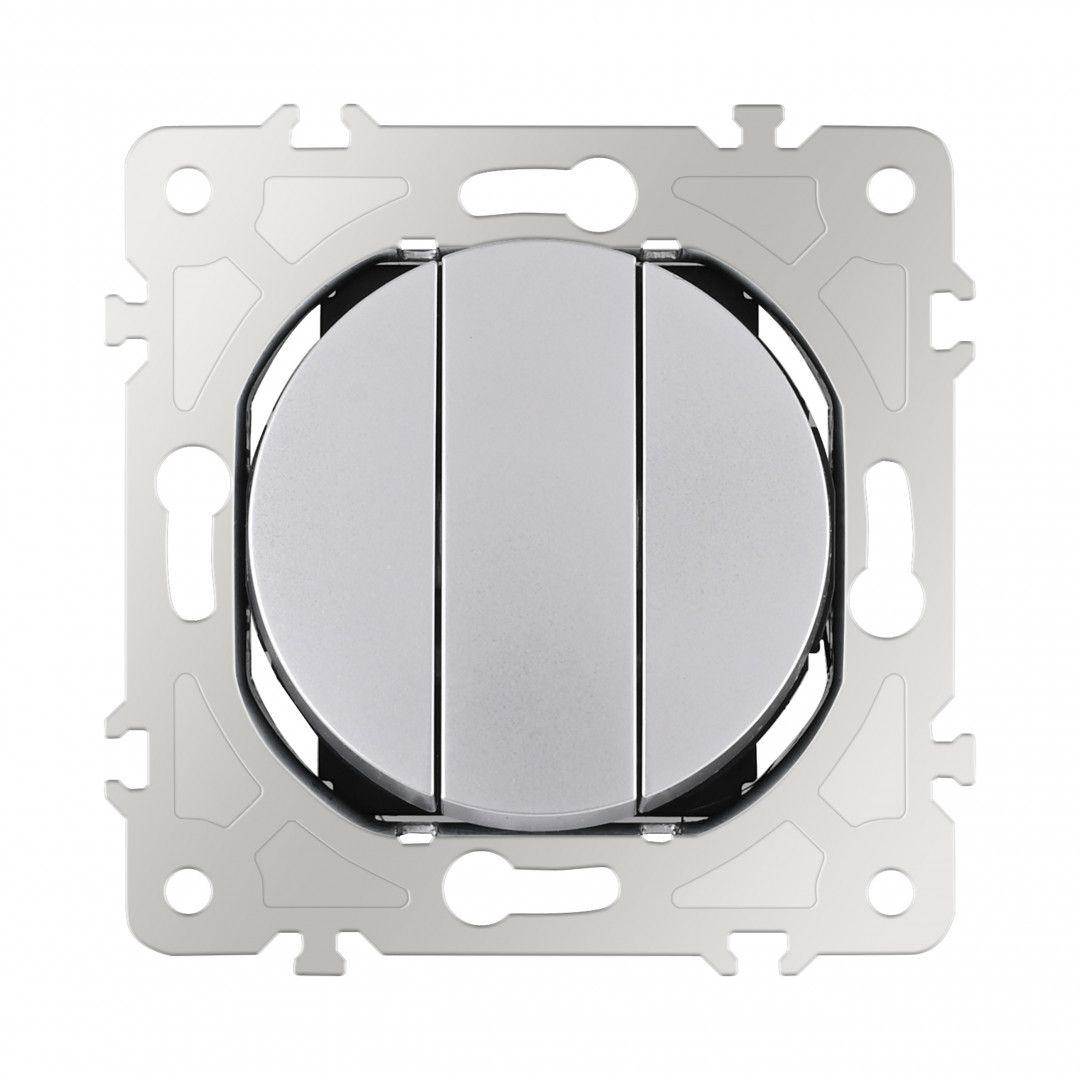 Выключатель Arte Milano Am-202 202.30-3.silver