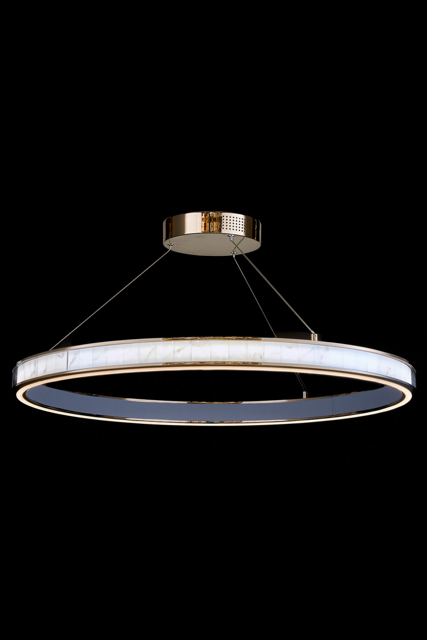 Подвесная люстра LEON Christine LE7702/800 Black Chrome