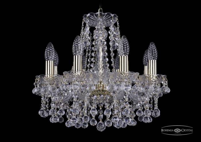 Подвесная хрустальная люстра 1409 Bohemia 1409/8/141 G