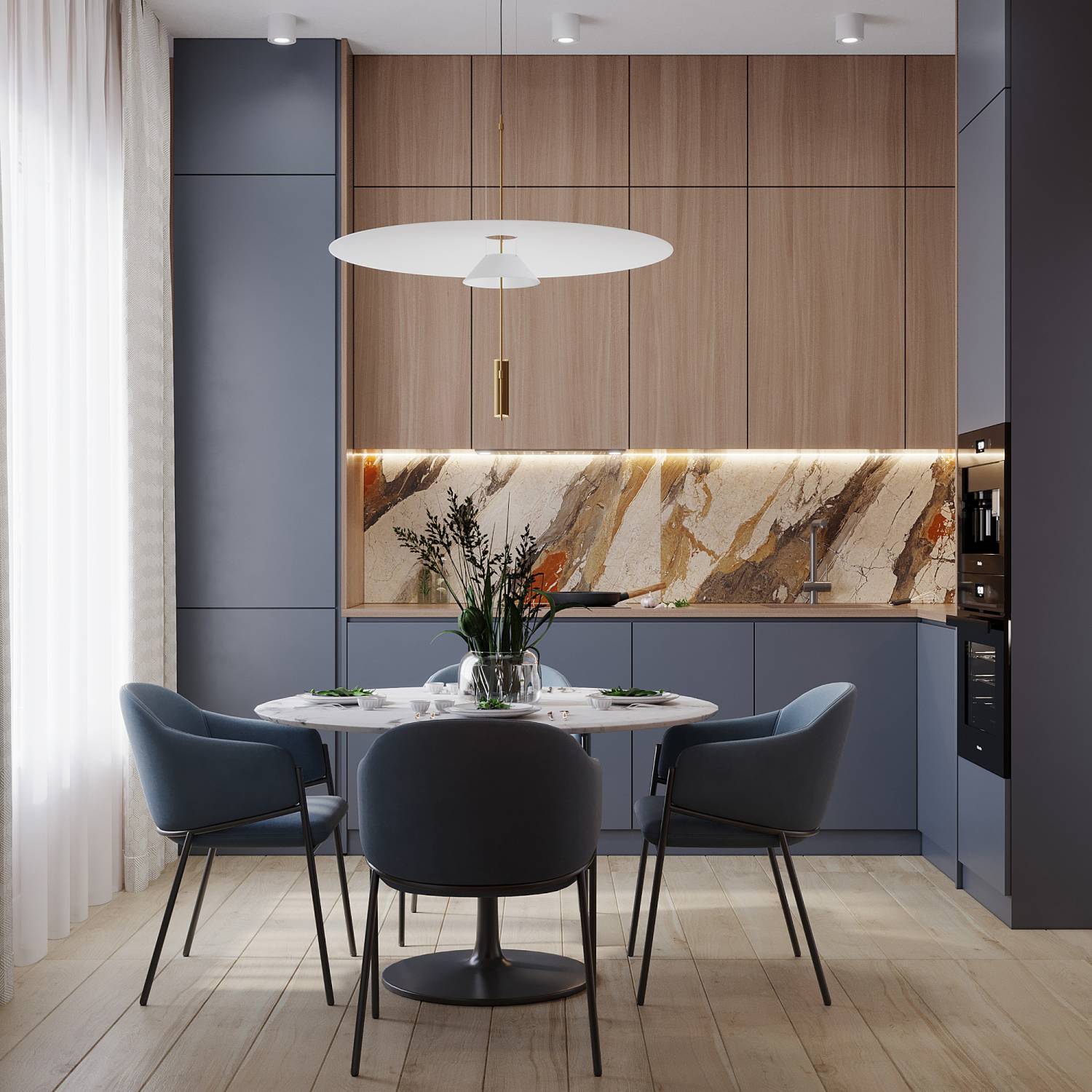 Накладной угловой внутренний профиль для светодиодной ленты-2м, белый Hesby Lighting Line HSBL_0197