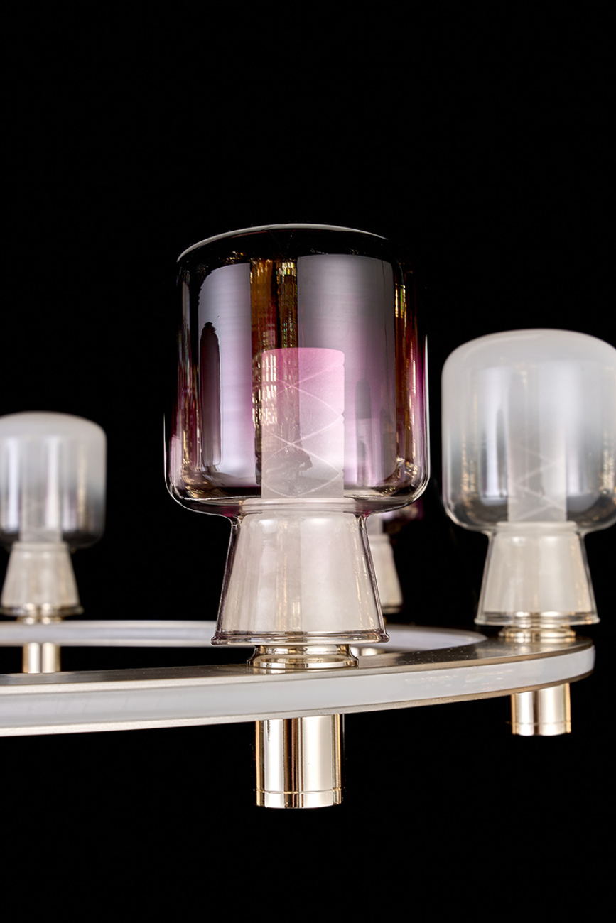 Подвесная люстра LEON Marie LE7719/8 Nickel