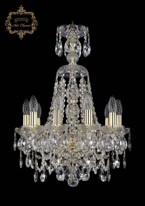 Подвесная хрустальная люстра 11.25 Art Classic 11.25.10.141.XL-61.Gd.Sp