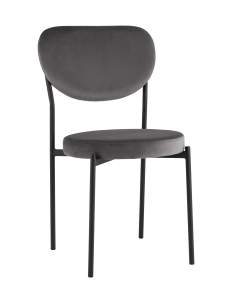 Обеденный стул Stool Group Барбара BARBARA grey velvet 40